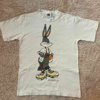 LOONEY TUNES Bugs Bunny Tシャツ　アメリカ製　メンズM(Tシャツ/カットソー(半袖/袖なし))