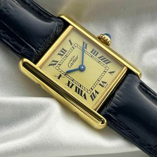 Cartier - T686 カルティエ ヴェルメイユ マストタンクSM アイボリー文字盤 クォーツ