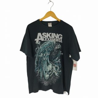 ギルタン(GILDAN)のGILDAN(ギルダン) ASKING アニマルプリントクルーネックTシャツ(Tシャツ/カットソー(半袖/袖なし))