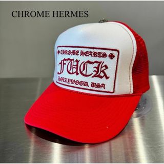 クロムハーツ(Chrome Hearts)の『CHROME HERMES』クロムハーツ エンブロイダリーメッシュキャップ(キャップ)