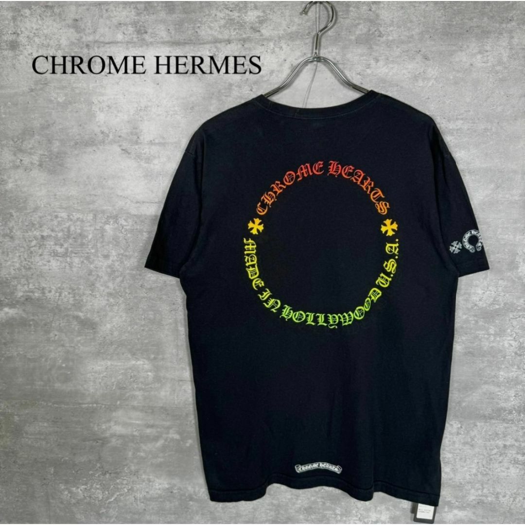 Chrome Hearts(クロムハーツ)の『CHROME HERMES』クロムハーツ (L) プリントTシャツ メンズのトップス(Tシャツ/カットソー(半袖/袖なし))の商品写真