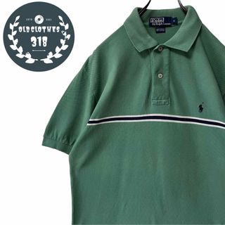 ポロラルフローレン(POLO RALPH LAUREN)の【POLO BY RALPHLAUREN】90s ポロシャツ 鹿の子 ポニーロゴ(ポロシャツ)