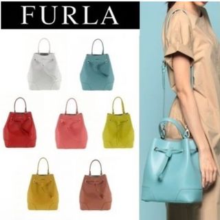 フルラ(Furla)の美品　FURLA  STACY 2WAY巾着(ハンドバッグ)