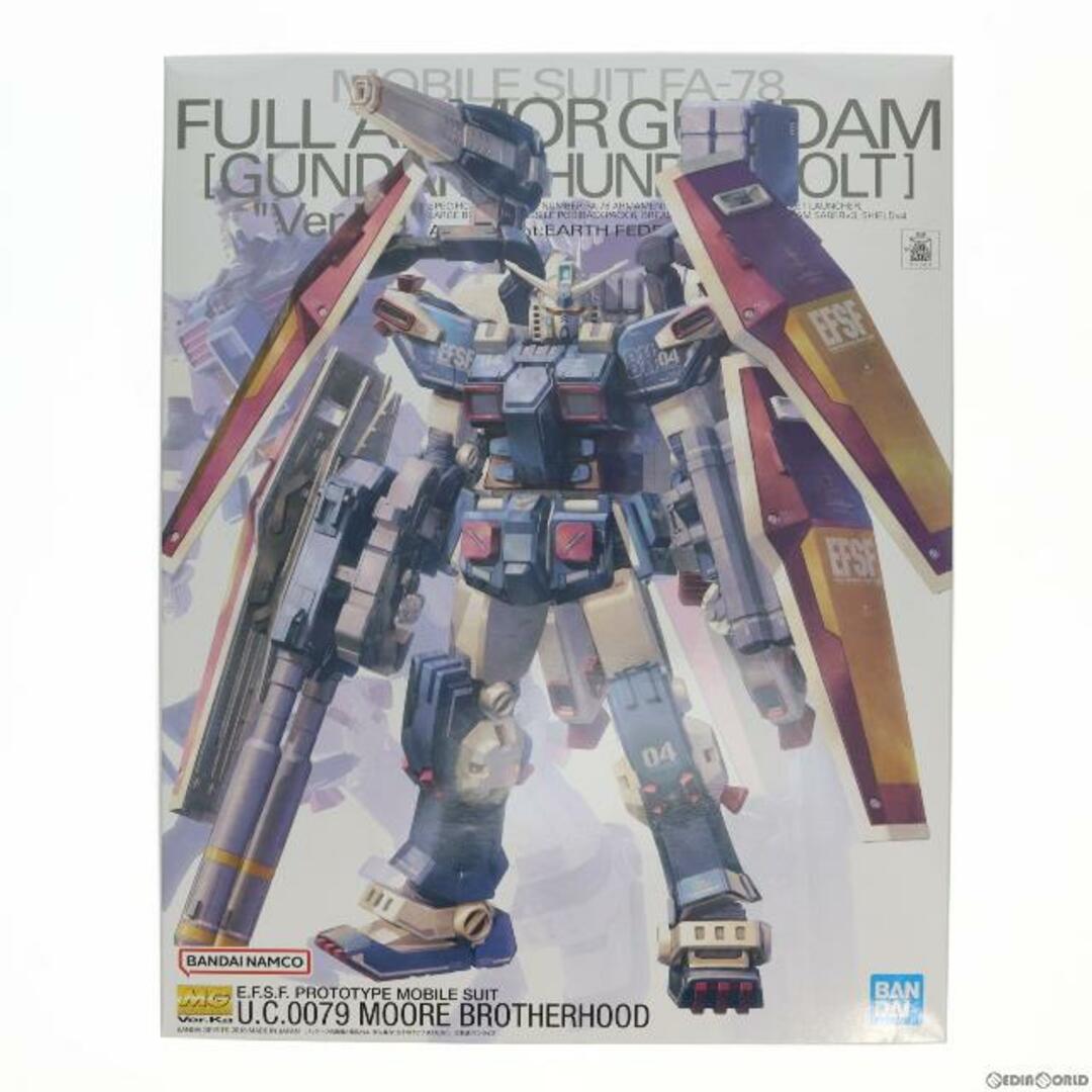 BANDAI(バンダイ)のMG 1/100 FA-78 フルアーマー・ガンダム Ver.Ka(GUNDAM THUNDERBOLT Ver.) 機動戦士ガンダム サンダーボルト プラモデル(5063049) バンダイスピリッツ エンタメ/ホビーのおもちゃ/ぬいぐるみ(プラモデル)の商品写真