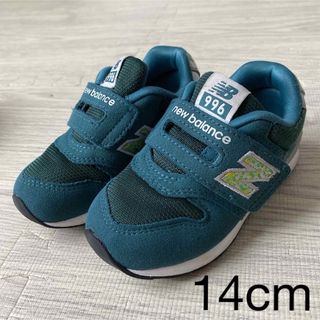 キュウキュウロク(996（New Balance）)のニューバランス NB996 グリーン 14cm(スニーカー)