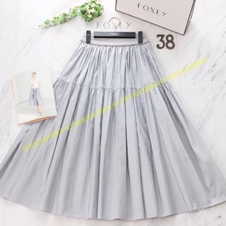 FOXEY - 美品 フォクシー セットアップ スーツ ノーカラー つけ襟 FOXEY - 美品 フォクシー セットアップ スーツ ノーカラー つけ襟