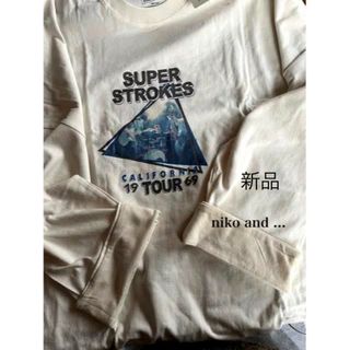 niko and... - 新品　niko and ...★ ビッグロングスリーブTシャツ