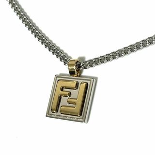 FENDI - 【定価8.25万】フェンディ　FENDI　メンズ　ネックレス　ペンダント　コンビ