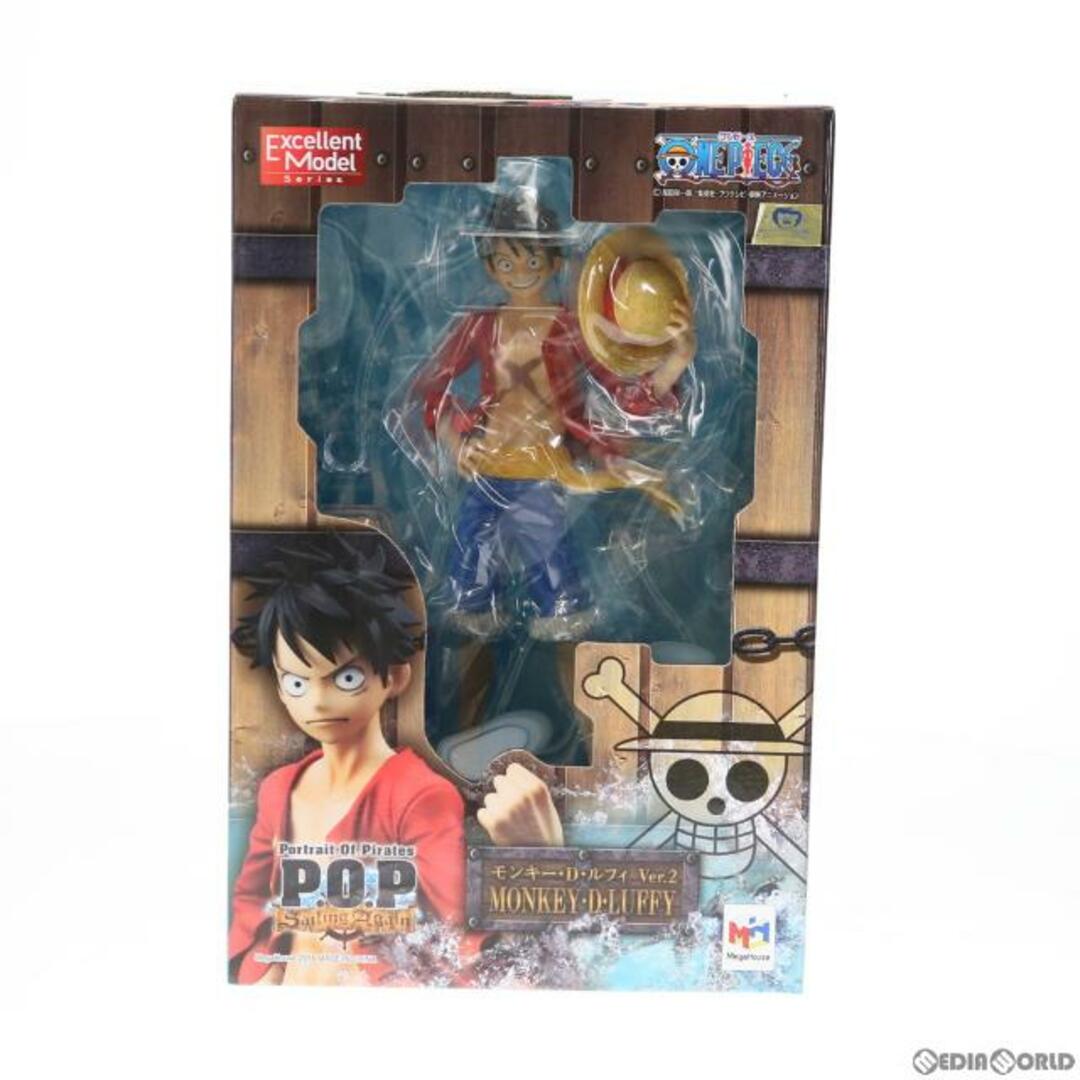 MegaHouse(メガハウス)のPortrait.Of.Pirates P.O.P Sailing Again モンキー・D・ルフィ Ver.2 ONE PIECE(ワンピース) 1/8 完成品 フィギュア メガハウス エンタメ/ホビーのフィギュア(アニメ/ゲーム)の商品写真