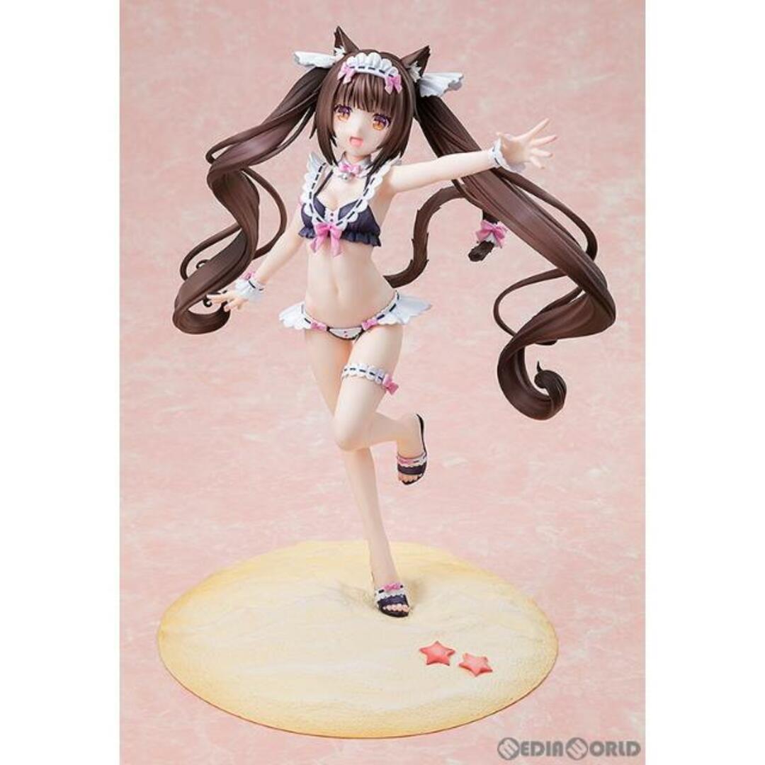 Chocola(ショコラ)のショコラ メイド水着ver. ネコぱら 1/7 完成品 フィギュア KADOKAWA(カドカワ) エンタメ/ホビーのフィギュア(アニメ/ゲーム)の商品写真