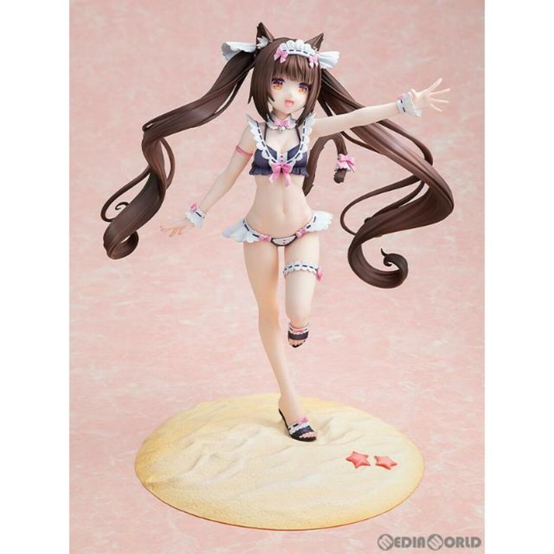 Chocola(ショコラ)のショコラ メイド水着ver. ネコぱら 1/7 完成品 フィギュア KADOKAWA(カドカワ) エンタメ/ホビーのフィギュア(アニメ/ゲーム)の商品写真