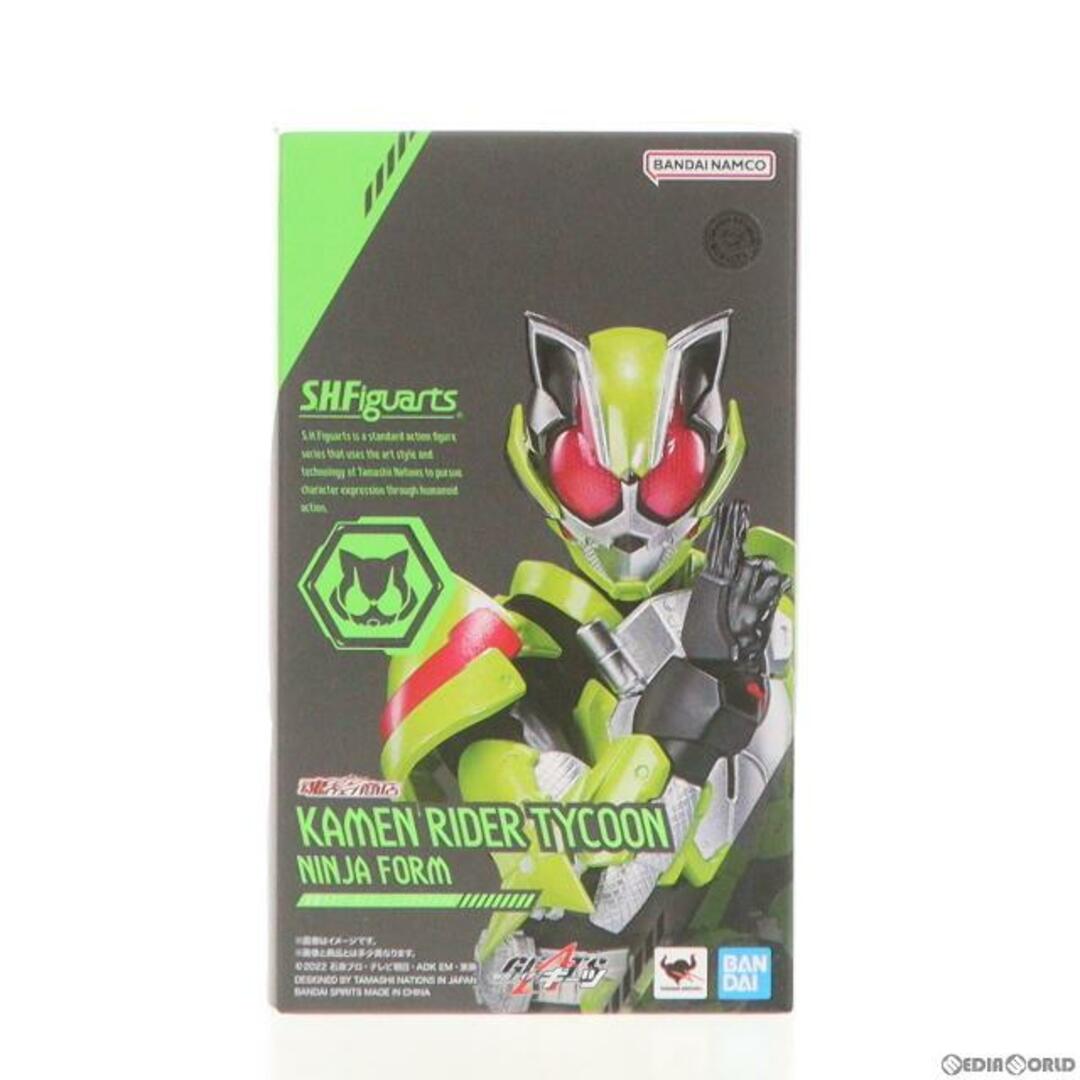 BANDAI(バンダイ)の魂ウェブ商店限定 S.H.Figuarts(フィギュアーツ) 仮面ライダータイクーン ニンジャフォーム 仮面ライダーギーツ 完成品 可動フィギュア バンダイスピリッツ エンタメ/ホビーのフィギュア(特撮)の商品写真