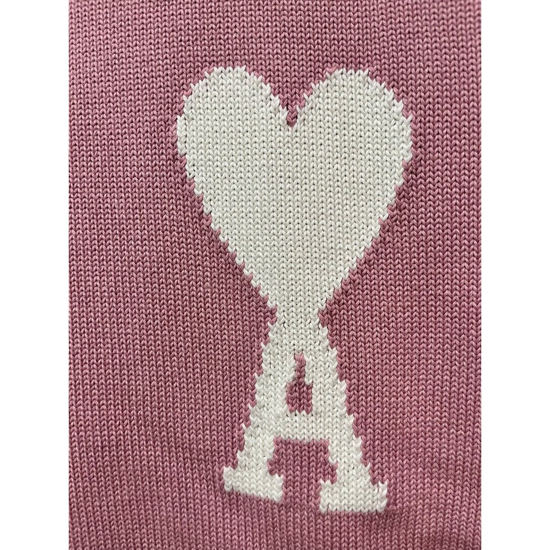 ami - アミパリ正規品☆ピンクニットの通販 by でめめ's shop ami - アミパリ正規品☆ピンクニットの通販 by でめめ's shop