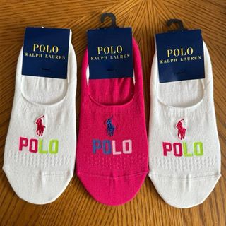 ポロラルフローレン(POLO RALPH LAUREN)の新品★ポロラルフローレン★靴下★レディース★3足セット(ソックス)