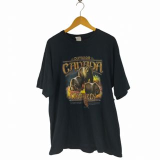 ギルタン(GILDAN)のGILDAN(ギルダン) CANADA プリントクルーネックTシャツ メンズ(Tシャツ/カットソー(半袖/袖なし))