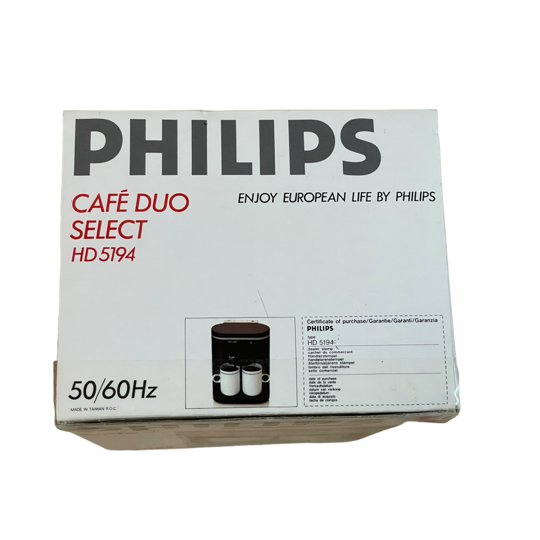 PHILIPS(フィリップス)のPhilips cafe duo カフェデュオ HD5194 コーヒーメーカー スマホ/家電/カメラの調理家電(コーヒーメーカー)の商品写真