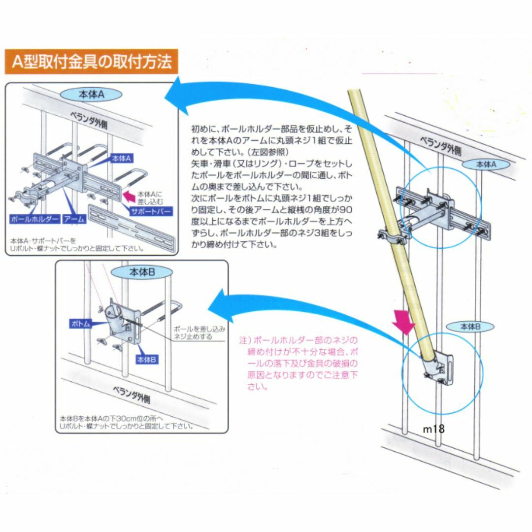 千円値下げ！■新品♪撥水ポリエステル 彩 1.5ｍセッット ベランダ鯉のぼり■ キッズ/ベビー/マタニティのおもちゃ(その他)の商品写真