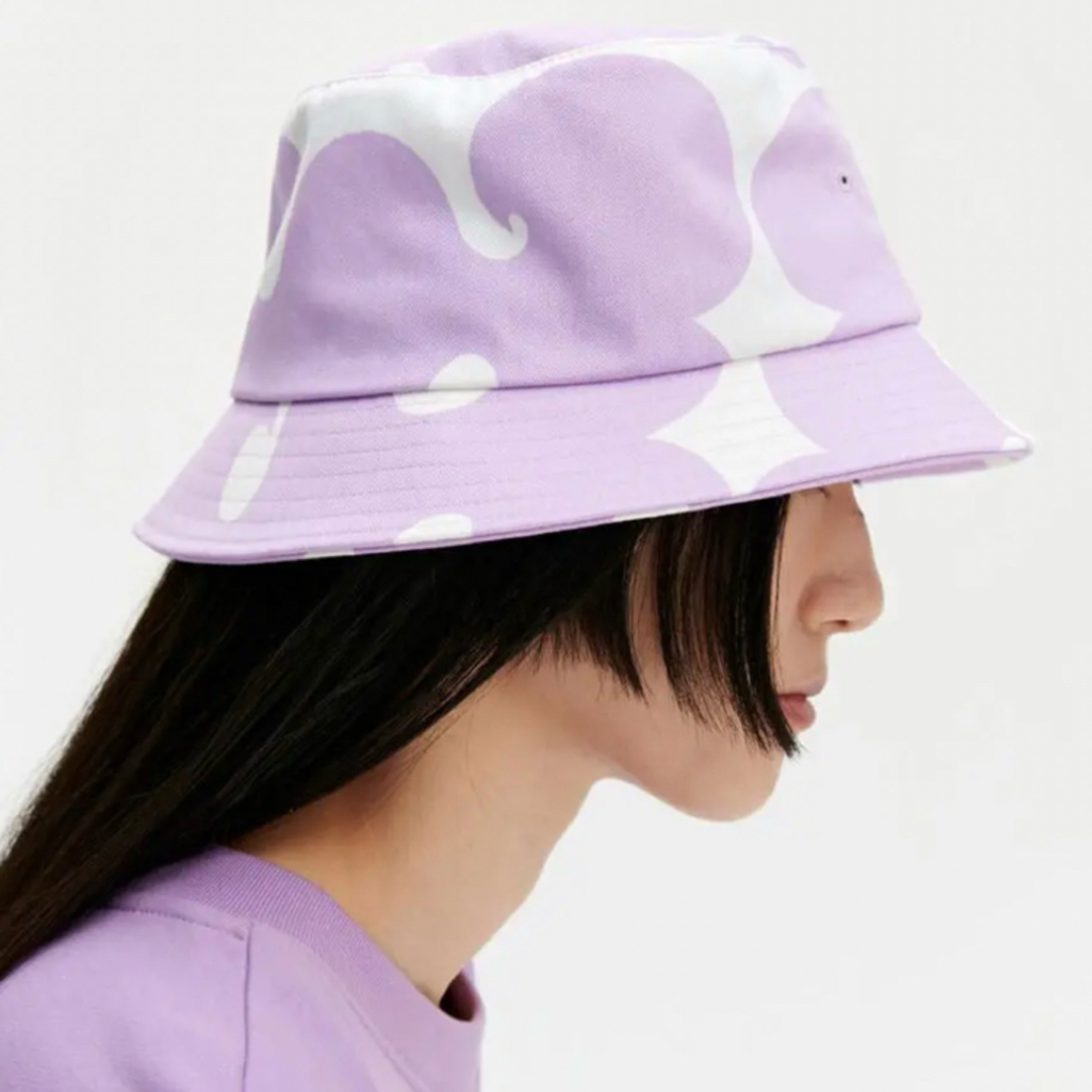 marimekko(マリメッコ)の【未使用】マリメッコ Makikaura Jokeri ハット M レディースの帽子(ハット)の商品写真