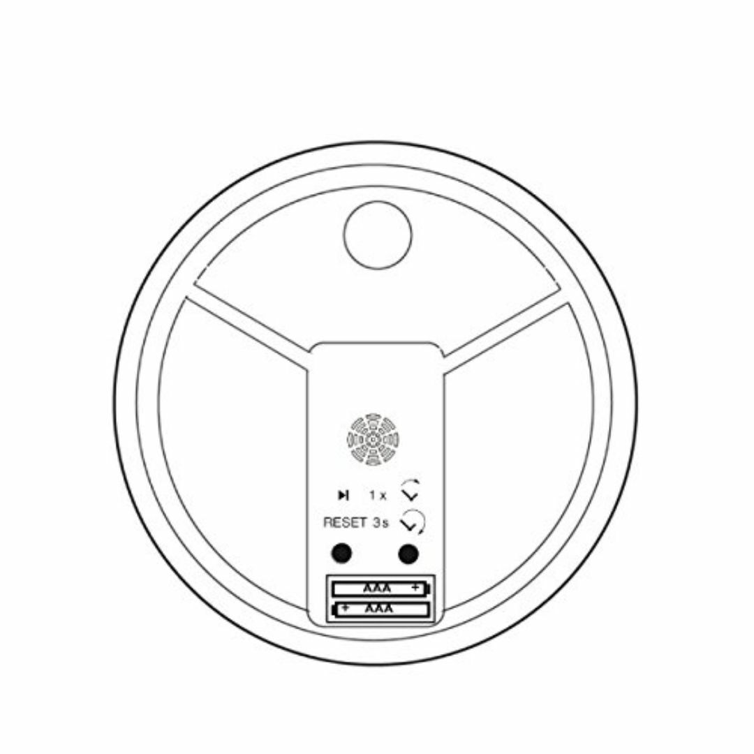 【色: Grey】KOOKOO （クークー）ウルトラ フラット モダンなデザイン インテリア/住まい/日用品のインテリア小物(置時計)の商品写真