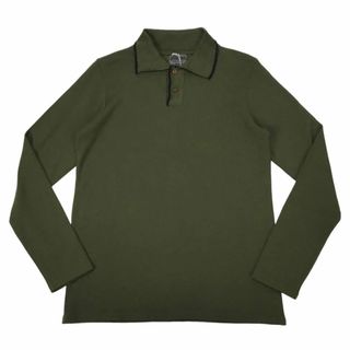 イセタンメンズ(ISETAN MEN'S)のイセタンメンズ 伊製AFTERNOON by ann max ニットポログリーン(ニット/セーター)