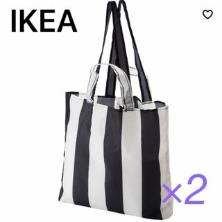 イケア(IKEA)の新品　IKEA SKYNKE スキンケ　エコバッグ　2個(エコバッグ)