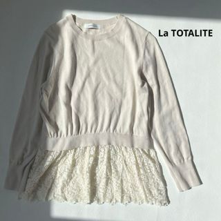 La TOTALITE - 【ラトータリテ】レース プルオーバー チュニック