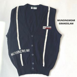 Munsingwear - 【マンシングウェアグランドスラム】ニットベスト ゴルフ スポーツ   S