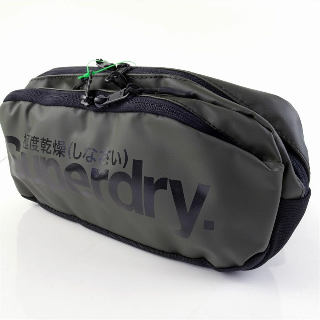 新品 アウトレット ウエストポーチ ボディバッグ 極度乾燥しなさい 黒 カーキ メンズのバッグ(ウエストポーチ)の商品写真