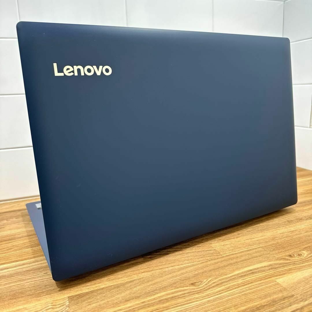 Lenovo(レノボ)の【超希少】2018年製レノボ ミッドナイトブルー☘新品SSD256GB/8GB☘ スマホ/家電/カメラのPC/タブレット(ノートPC)の商品写真