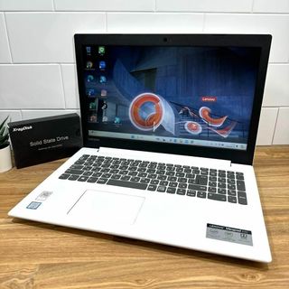 レノボ(Lenovo)の【2019年】レノボブリザードホワイト☘️8世代i7☘SSD512メモリ12GB(ノートPC)