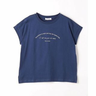 アデイインザライフ(a day in the life)の【COBALT】コットン ロゴ クルーネック イージーTシャツ <A DAY IN THE LIFE>(カットソー(長袖/七分))