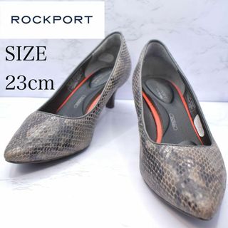 ROCKPORT - ロックポート ROCKPORT パイソン柄 ヘビ柄 パンプス 23