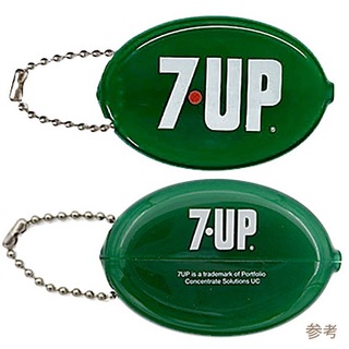 7UP セブンアップ コインケース キーホルダー ラバー アメリカ 新品 GM(コインケース/小銭入れ)