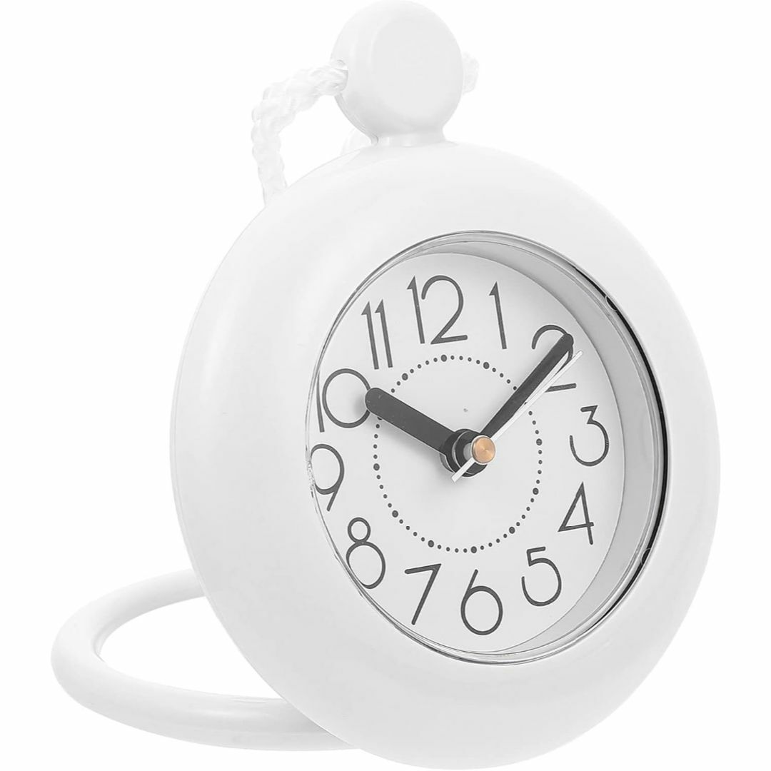 AMIUKON バスルーム 時計 防水クロック 掛け時計 置き時計 防水 静音  インテリア/住まい/日用品のインテリア小物(置時計)の商品写真