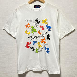 ディズニー(Disney)の90s GEMS HOLLYWOOD MICKEY Tシャツ ディズニー 貴重(Tシャツ/カットソー(半袖/袖なし))