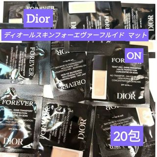 クリスチャンディオール(Christian Dior)のディオールスキンフォーエヴァーフルイドマット　ON 20枚(ファンデーション)