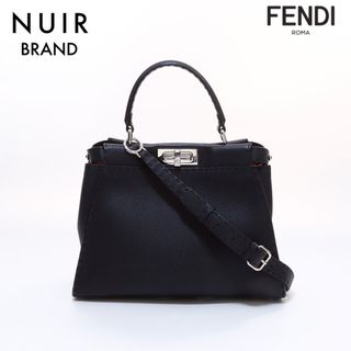 フェンディ(FENDI)のフェンディ FENDI ピーカブーレギュラーセレリアレザー ハンドバッグ(ハンドバッグ)