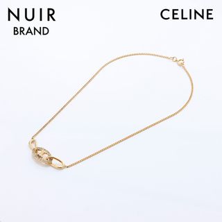 セリーヌ(celine)のセリーヌ CELINE トリオンフ ラインストーン ネックレス(ネックレス)