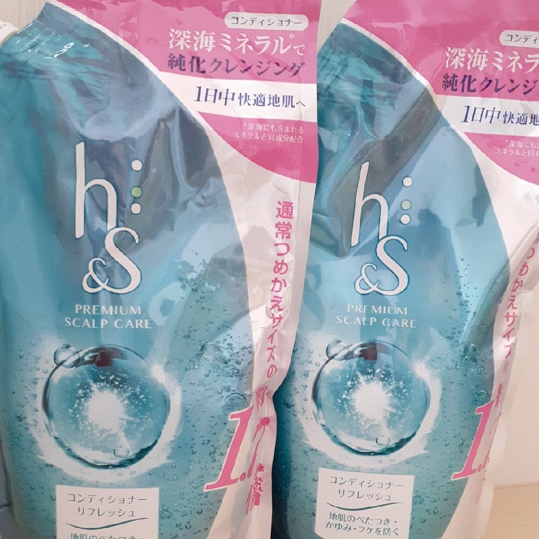 ★h&s★リフレッシュ コンディショナー つめかえ特大サイズ ★ コスメ/美容のヘアケア/スタイリング(コンディショナー/リンス)の商品写真