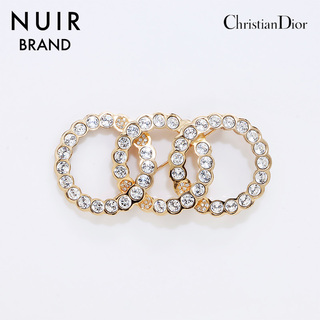 クリスチャンディオール(Christian Dior)のディオール Dior ラインストーン ブローチ(ブローチ/コサージュ)