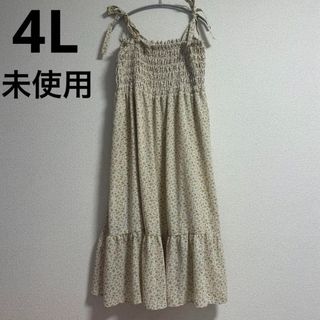 アベイル(Avail)のしまむら アベイル ギャザー 花柄 フラワー ワンピース(ロングワンピース/マキシワンピース)