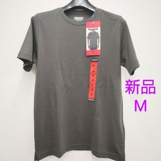 カークランド(KIRKLAND)のメンズ Tシャツ 半袖 無地 シンプル グレー Mサイズ(Tシャツ/カットソー(半袖/袖なし))