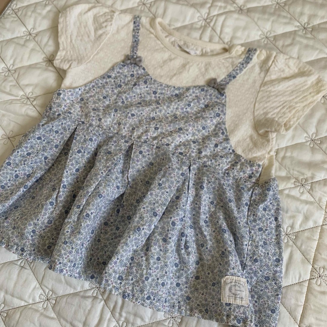 【おまとめ】95センチ　ワンピース　トップス　花柄　子供服　 キッズ/ベビー/マタニティのキッズ服女の子用(90cm~)(ワンピース)の商品写真