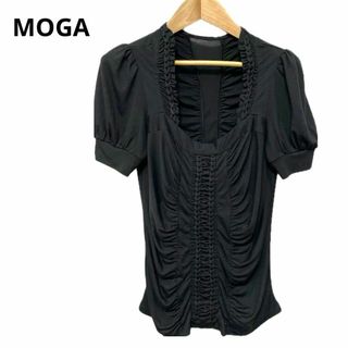 モガ(MOGA)の美品 MOGA モガ トップス ブラック 3 おしゃれ(その他)