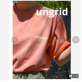 Ungrid - ungrid ヴィンテージウォッシュカラーTee