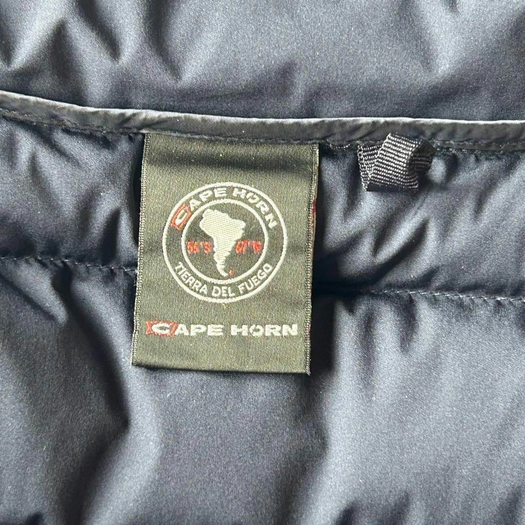 CAPE HORN(ケープホーン)の美品✨CAPE HORN  サンタクルス　ネイビー　44 レディースのジャケット/アウター(ダウンジャケット)の商品写真