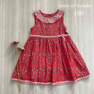 センスオブワンダー(sense of wonder)の【極美品】センスオブワンダー  リバティワンピース(ワンピース)