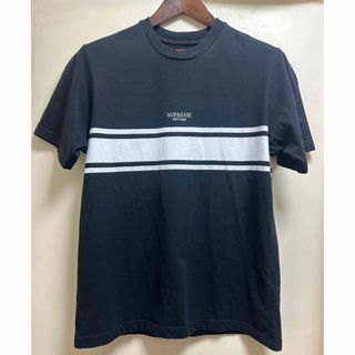 シュプリーム(Supreme)のSupreme Stripe tee black S(Tシャツ/カットソー(半袖/袖なし))