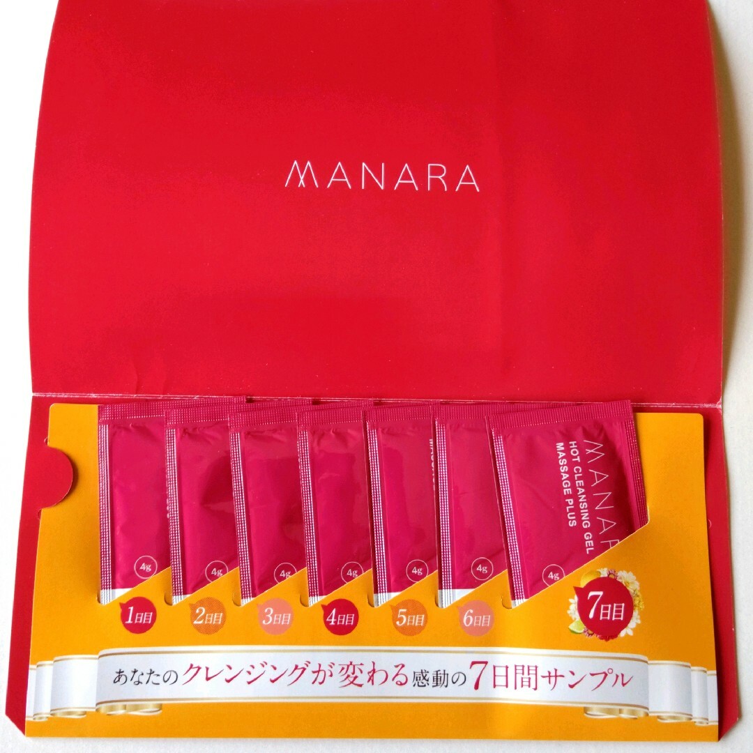 maNara(マナラ)のマナラ　ホットクレンジングゲル　マッサージプラス　サンプル コスメ/美容のキット/セット(サンプル/トライアルキット)の商品写真