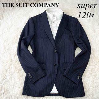 THE SUIT COMPANY - THE SUIT COMPANY スーパー120s生地 スーツカンパニー　美品